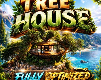 TREE HOUSE FiveM Ready Mlo / Ymap | Fully Optimized GTA 5 Interior | Custom Map Mod | High Quality rp Asset | Instant Download