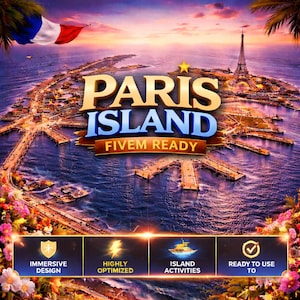 Fivem mlo | PARIS ISLAND | Fully optimized I High Quality
