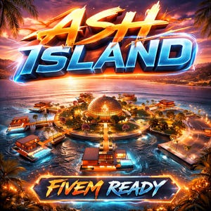 Fivem mlo I ASH ISLAND MLO | Custom interior | High Quality | Fully Optimized
