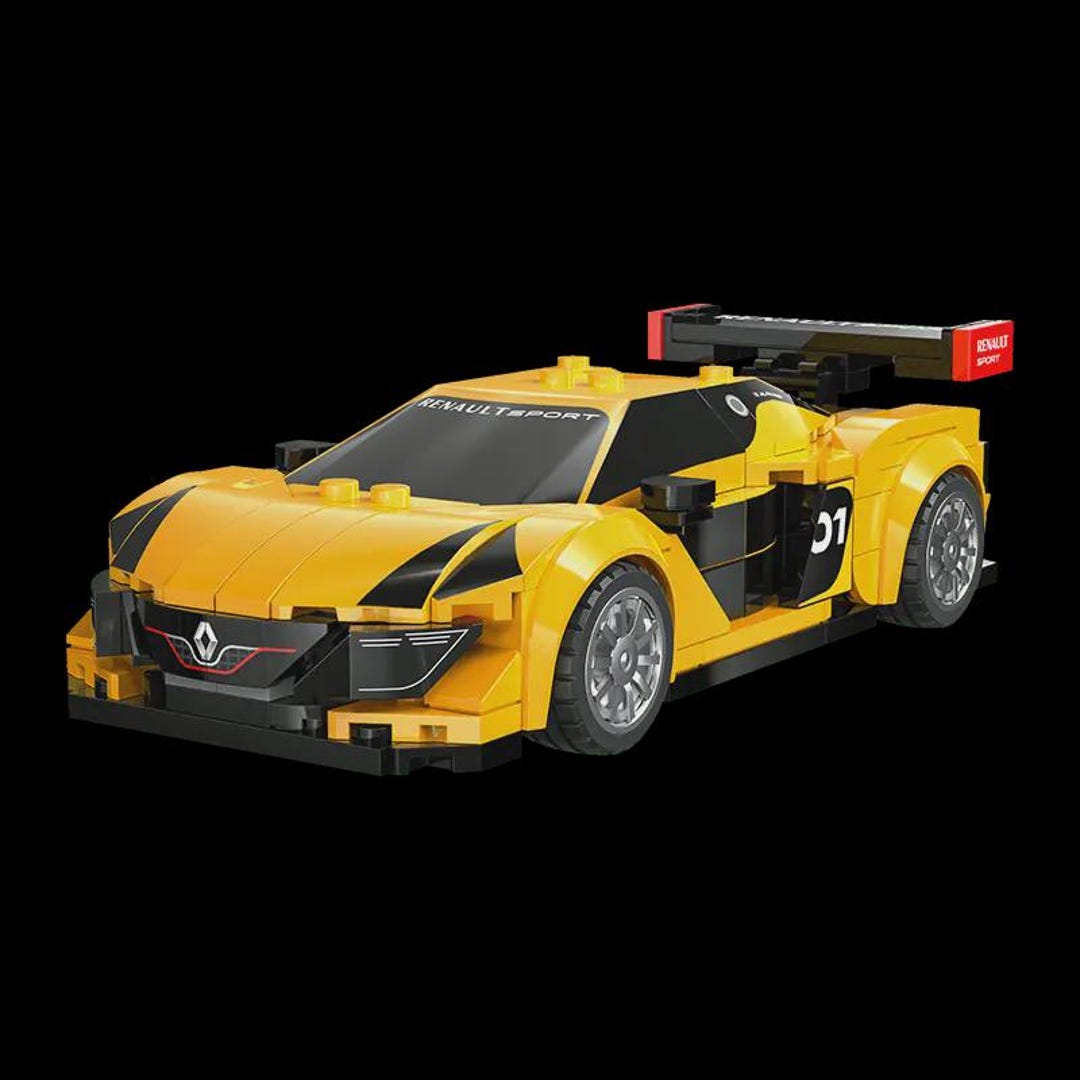 1:24 Scale Brick Renault RS01 Racing Car – Buildable Racing Model ...