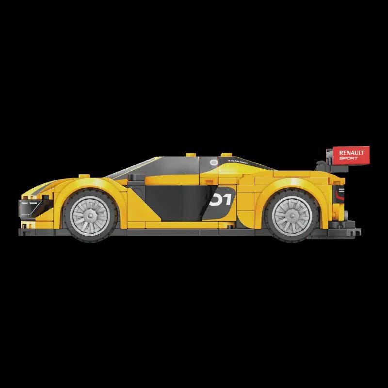 1:24 Scale Brick Renault RS01 Racing Car – Buildable Racing Model ...