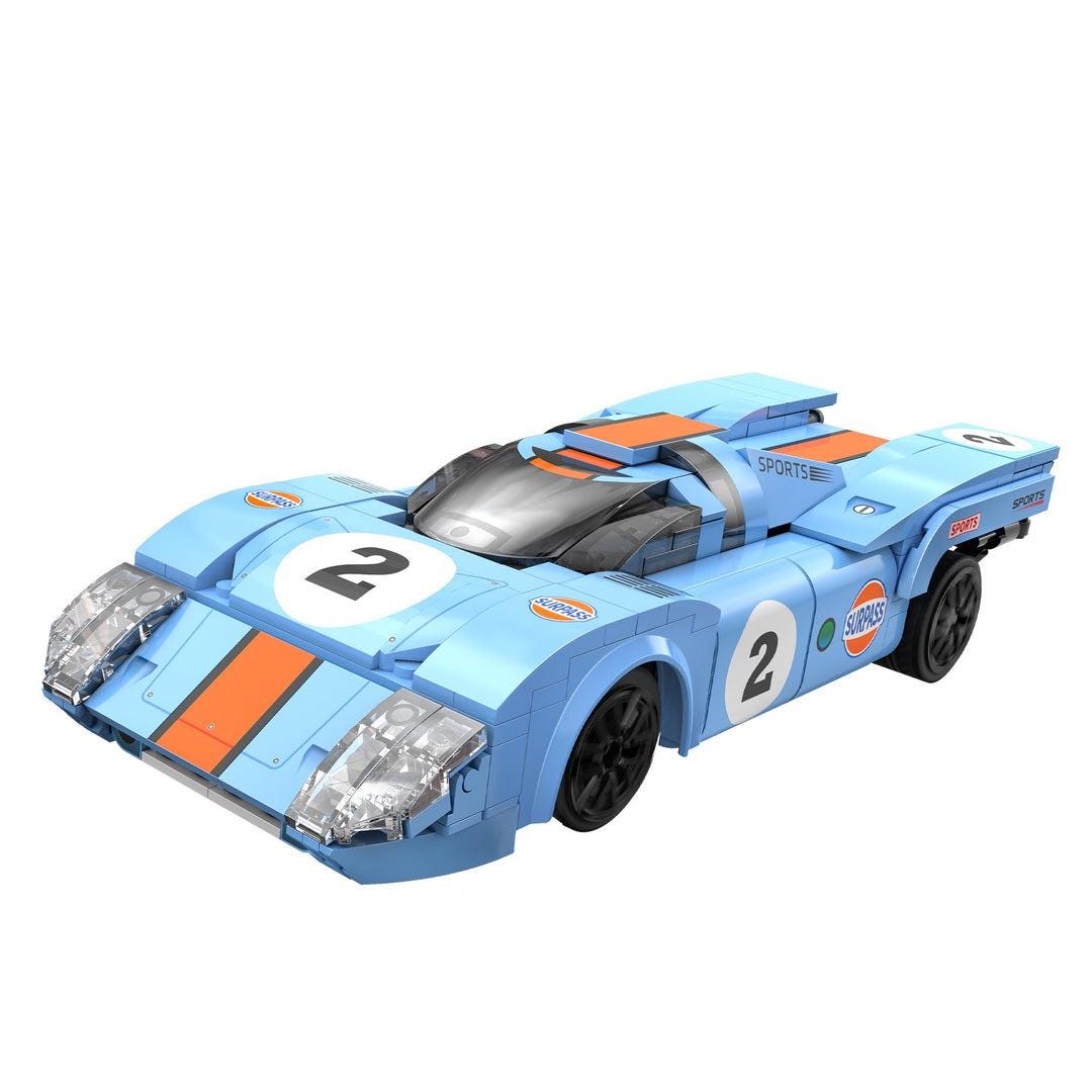 266-piece Brick-built Azure Storm Supercar – Cada C51076 – Buildable ...