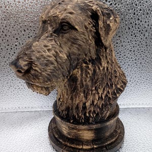 Irish Wolfhound Bust