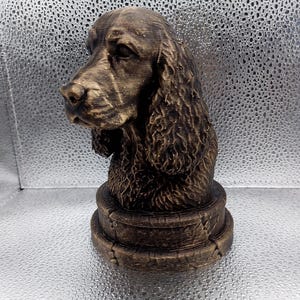 Cocker Spaniel Bust