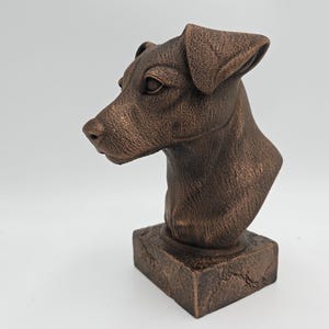 Jack Russell Terrier Bust