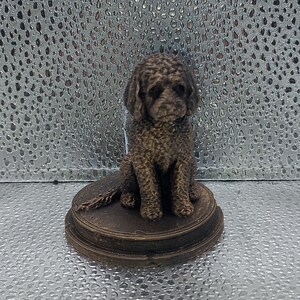 Cockapoo Dog Bust – 7cm Miniature Statue