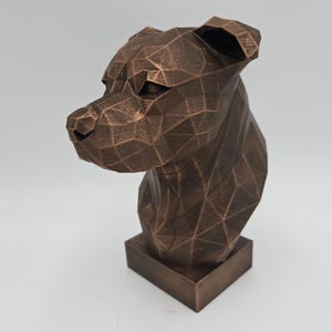 Staffordshire Bull Terrier Bust