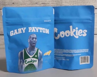 LA Payton Mylar Bag, 3.5g Mylar bags, 100 pack, 100pc, Cookies, RuntZ