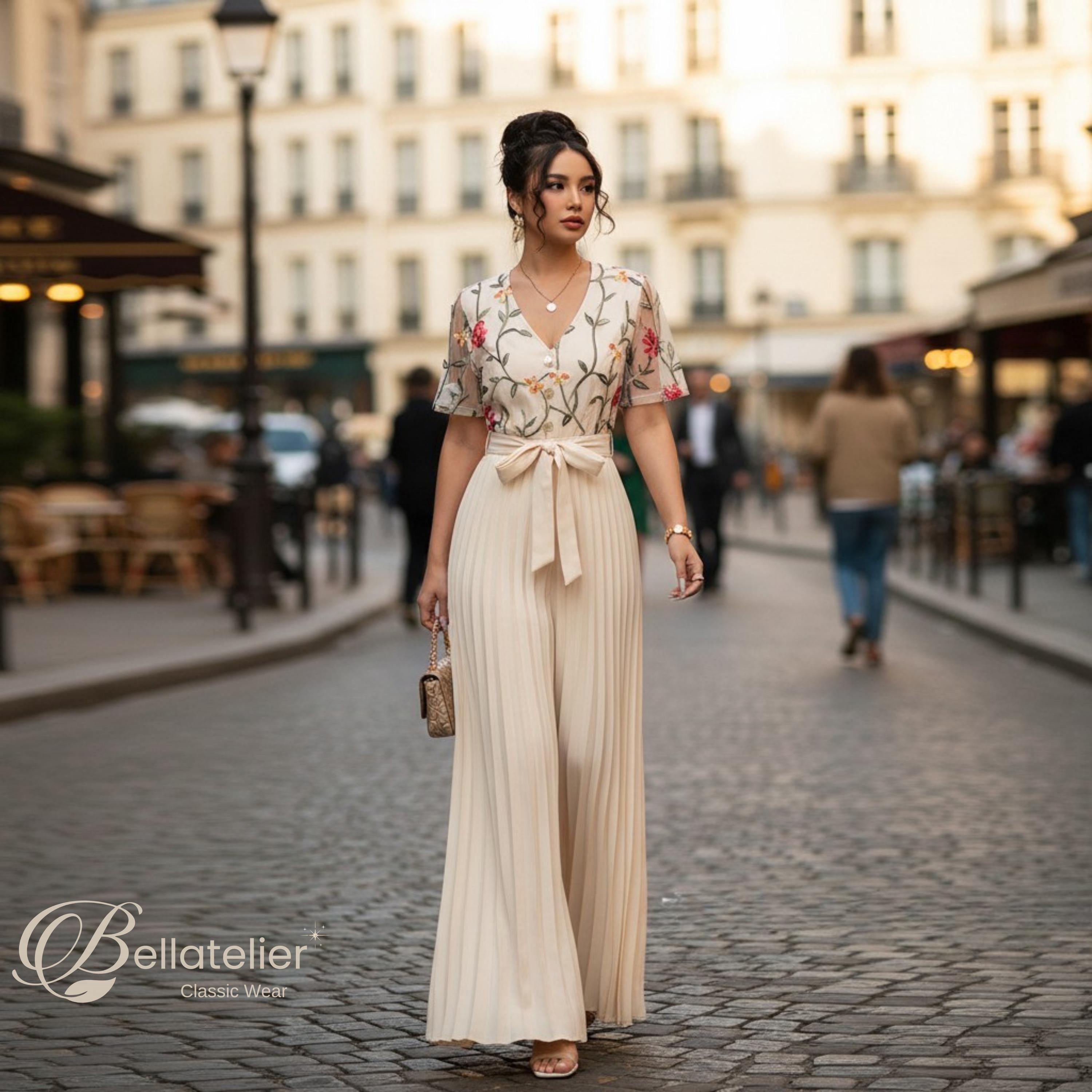 Womens Jumpsuit Embroidered - Etsy