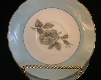 Tea Cups and Saucers by Crown Staffordshire Fine Bone China