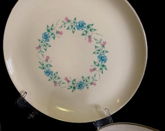 Harker Mid Century Modern Collectible Plate and Bowl Set