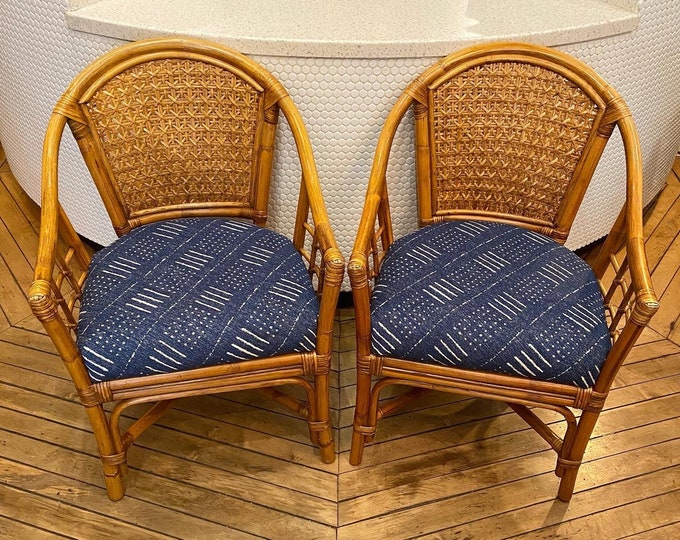 Bamboo Chair Set Etsy