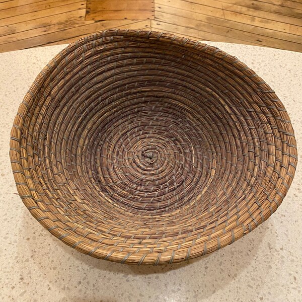 Woven Bowl Etsy
