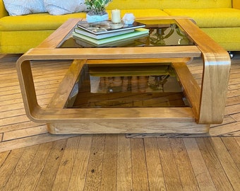 Post Mod Bent Plywood Coffee Table