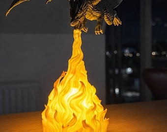 LED Dragon Lamp – Unique Fantasy Decoration