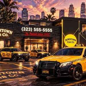 Downtown Cab FiveM MLO Vinewood Taxiunternehmen Interieur Esx Qbcore eigenständige GTA 5 RP Karte