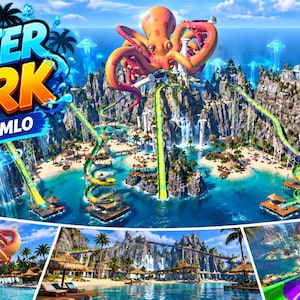Wasserpark FiveM MLO Inselpark Küstenkarte Esx Qbcore eigenständige GTA 5 RP-Karte