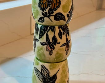 Set of 3 Stacking Mugs