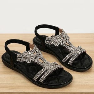 Boho Flat Low Heel - Etsy
