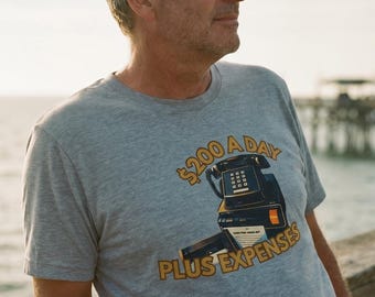 Rockford Files-T-shirt | Retro T-shirt voor antwoordapparaat, tv-shirt jaren 70