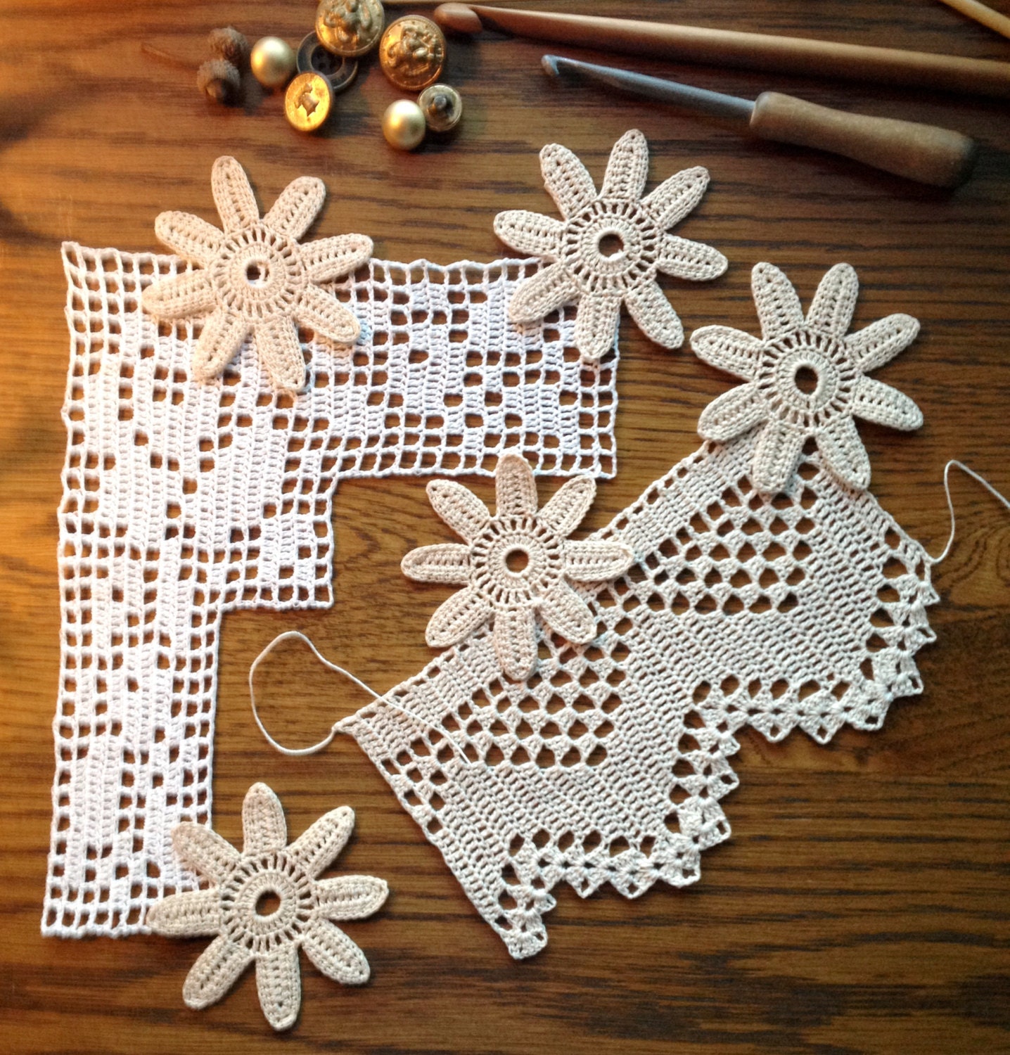 Lace / Eding/Trim / Antique Lace / Tattered & Torn / Old Etsy