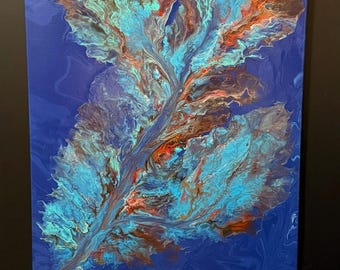 Abyss in Bloom (16" x20")