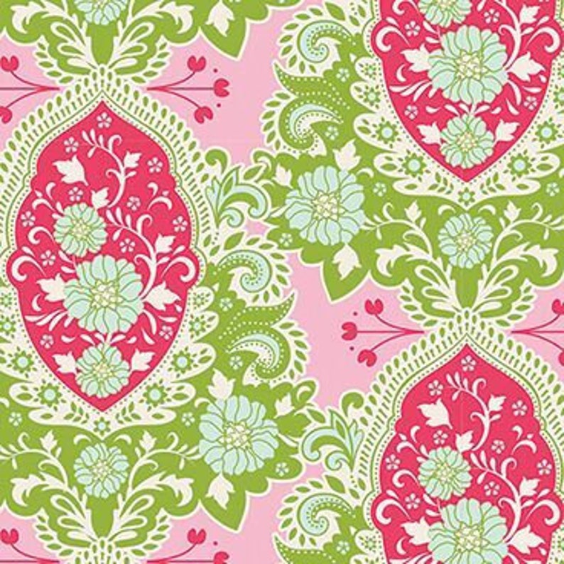 Imogen Pink 100023 100/% Cotton Patchwork Quilting Tilda Sunkiss