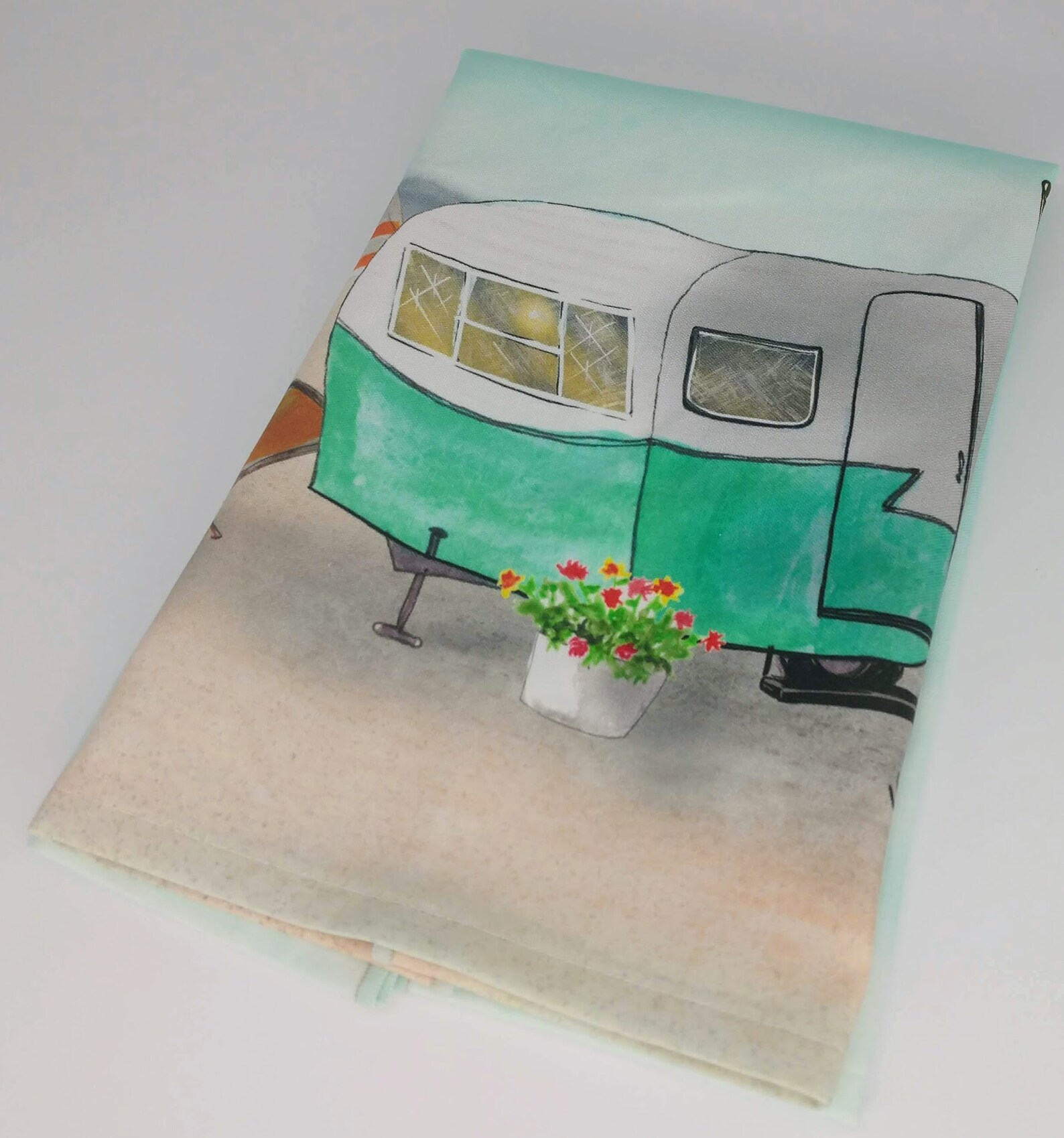 Camper Tea Towel Beach Camping Kitchen Towel Hand Towel Etsy