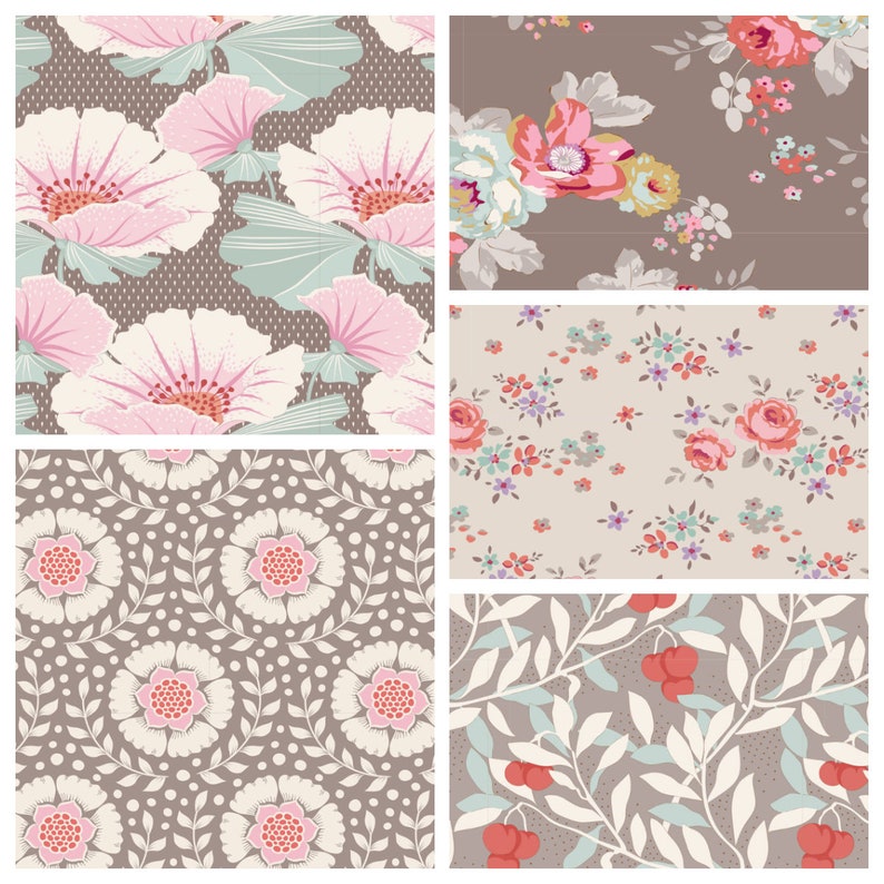 Tilda Fabric Maple Farm Collection Fat Quarter Bundle Etsy