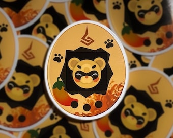 Guobagatchi Pocket Pet Vinyl Sticker