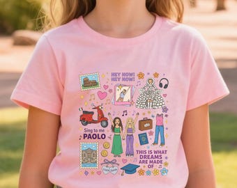 Sing to me Paolo T-shirt, What Dreams Are Made Of Toddler Shirt, Hey Now Hey Now Sweatshirt, Vintage Retro Y2K Pop Star Rome Trip Graphic