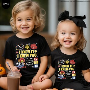 I Knew It, I Knew You Kids Western T-Shirt, Jessie Inspired Kids Shirt, Toy Story Birthday Gift, Cowgirl Kids Shirt, Sheriff Hat Boots Shirt imagen 9