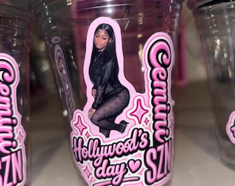 Custom Clear Plastic Cups | Personalized Party Cups | Birthday, Graduation, Memorial & Event Favors