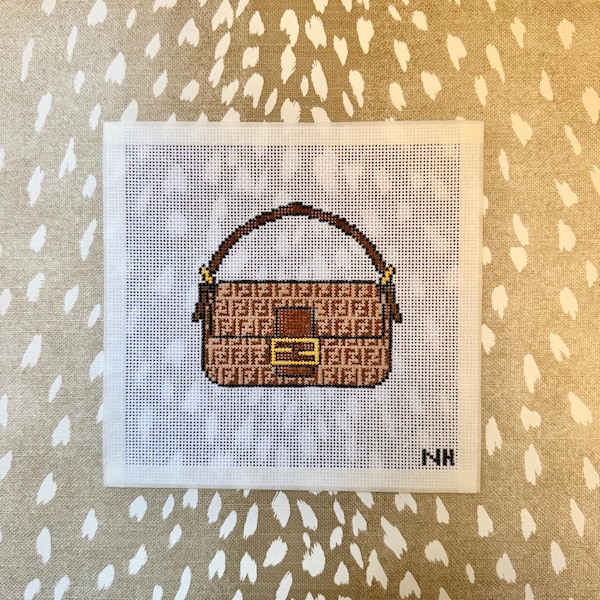 Baguette Purse Needlepoint Canvas
