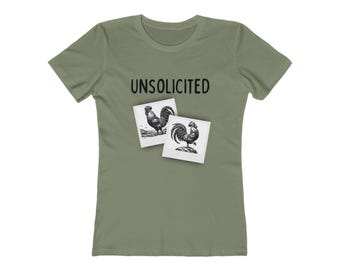 Unsolicited Rooster Illustration Tee | T-Shirt