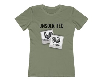Unsolicited Rooster Pics Illustration Tee | T-Shirt