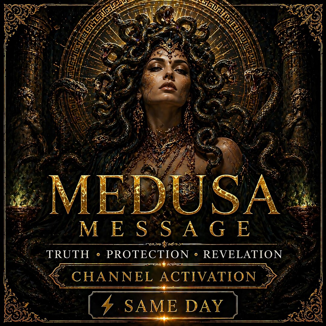 Medusa Channeled Message Truth Revelation Third Party Protection Energy ...