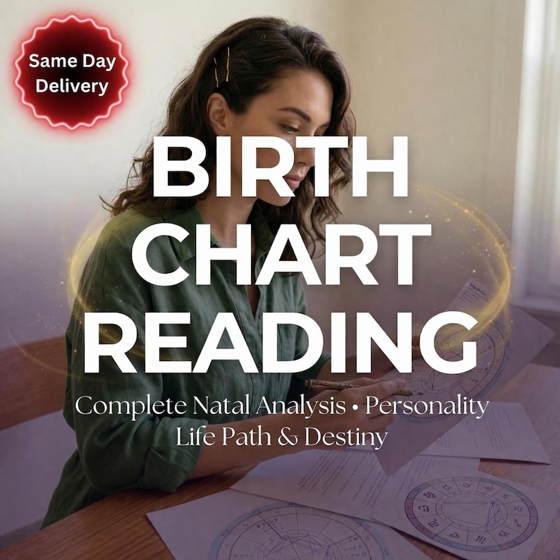 Birth Chart Reading Astrology Report Personalized Natal Chart Analysis ...