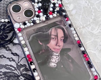 GOTH/VAMPIRE pc/card holder/polaroid deco phone case