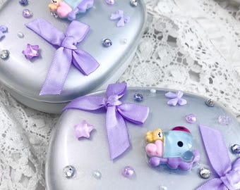 BT21 inspired deco AirPods Max case
