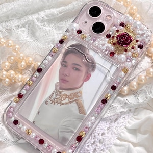 LIMITED valentines themed pc/card holder/polaroid deco phone case