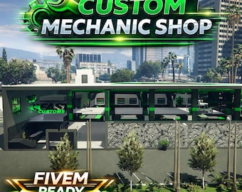 Fivem Mlo | CUSTOM MECHANIC SHOP | Fully Optimized |High Quality