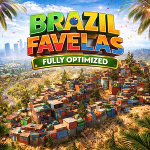 Fivem MLO favela's Brazilië | Geoptimaliseerd game-item
