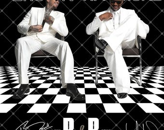 Chris Brown Usher R & B Tour PNG, Raymond Tshirt Design (Digitaler Download)
