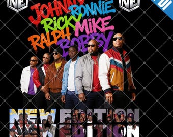 The New Edition Way Tour 2026 PNG-Datei, Konzert Sofort-Download und bereit zum Drucken