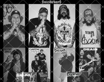 Sudieideboys Grey Day Tour PNG, Vintage Grafik T-Shirt Design (Digitaler Download)