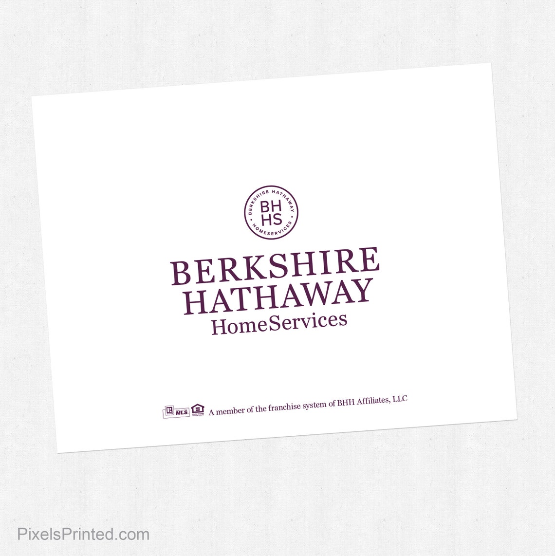 Berkshire Hathaway Real Estate Flat Notecards BHHS Etsy