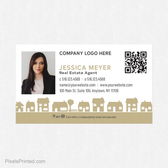 Printed Century 21 Business Card Magnets 2x3.5 FREE UPS Ground