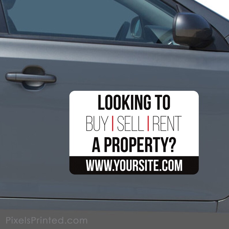 REMAX Car Magnets 11x17 With Rounded Corners Durable Set - Etsy