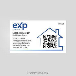 EXP realty business card magnets, real estate card magnets, realtor card magnets, business card magnets, EXP realtor magnets